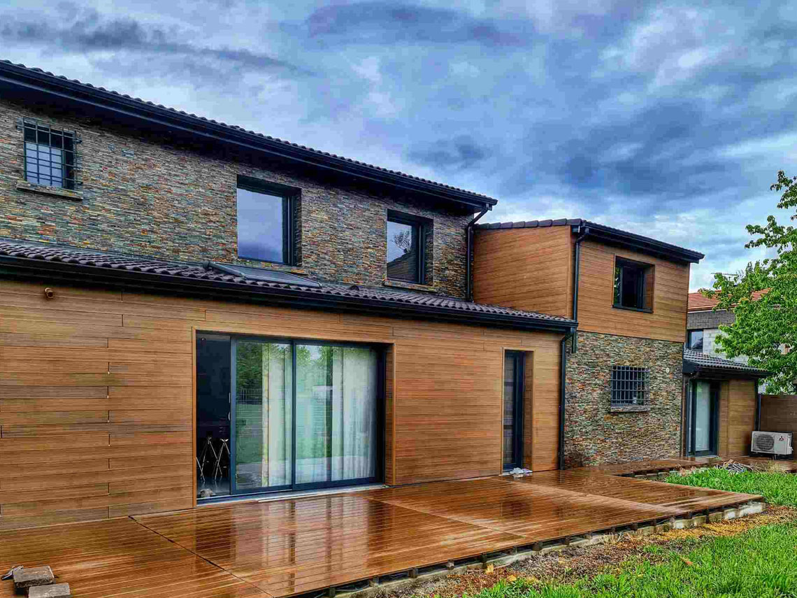 bardage bois, façadier Toulouse